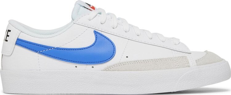 Кроссовки Nike Blazer Low '77 GS 'White Chlorophyll Medium Blue', белый
Кроссовки Nike Blazer Low '77 GS 'White Chlorophyll Medium Blue', белый