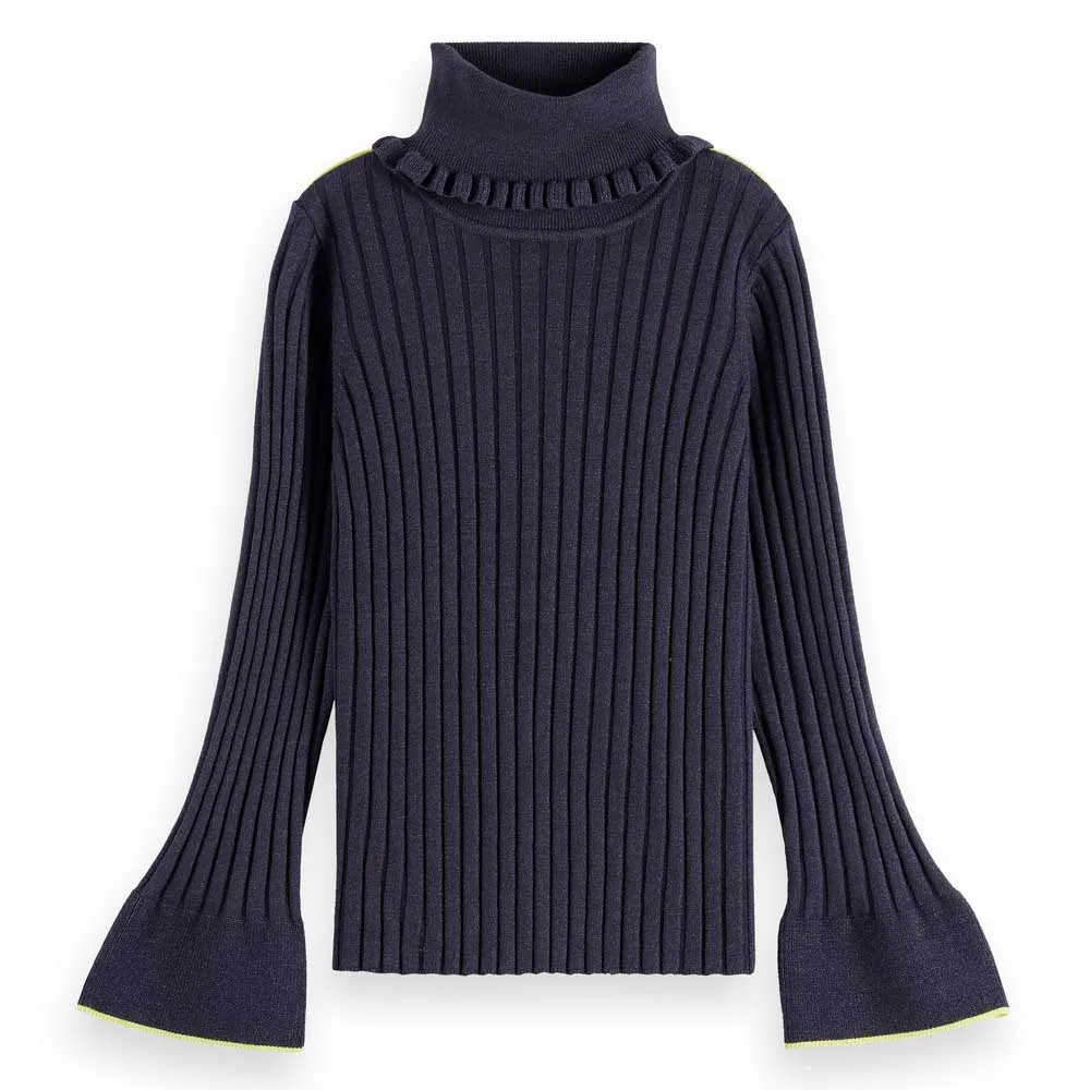 Свитер Scotch & Soda Rib Slim Fit high neck, синий
Свитер Scotch & Soda Rib Slim Fit high neck, синий