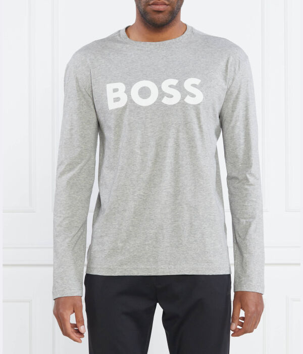 Лонгслив мужской Boss Green с логотипом, серый
Лонгслив мужской Boss Green с логотипом, серый