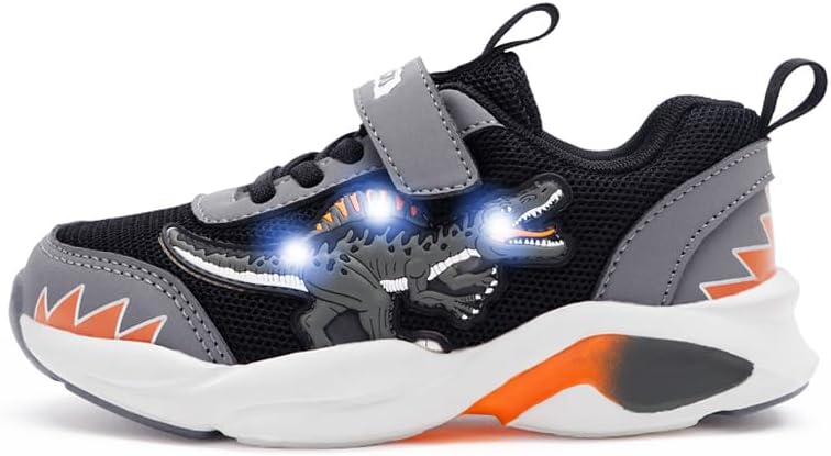 Детские кроссовки EXDINO с динозаврами и светящимися элементами, модные светящиеся кроссовки для мальчиков и девочек, черный
Детские кроссовки EXDINO с динозаврами и светящимися элементами, модные светящиеся кроссовки для мальчиков и девочек, черный