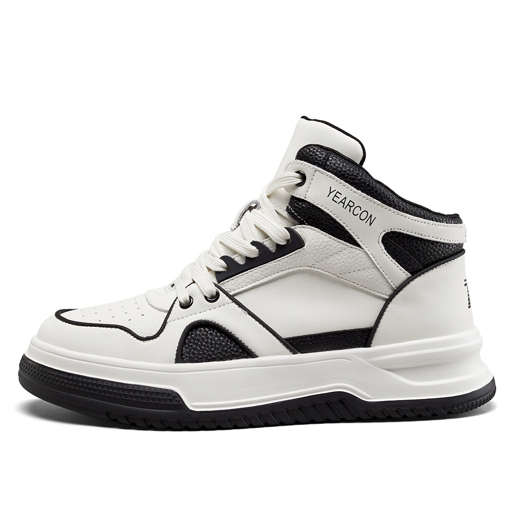 Кеды мужские, Обувь для скейтборда Мужская с высоким верхом Yearcon, белый/черный
Кеды мужские, Обувь для скейтборда Мужская с высоким верхом Yearcon, белый/черный