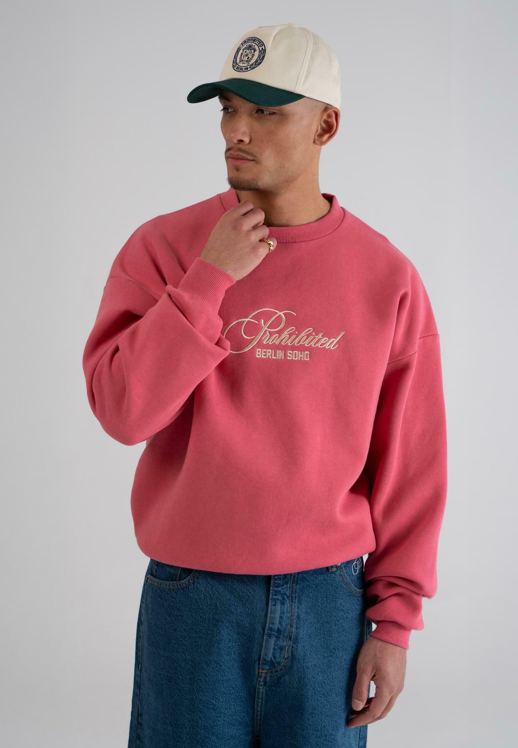 Толстовка CREW NECK PROHIBITED, светло-красный
Толстовка CREW NECK PROHIBITED, светло-красный