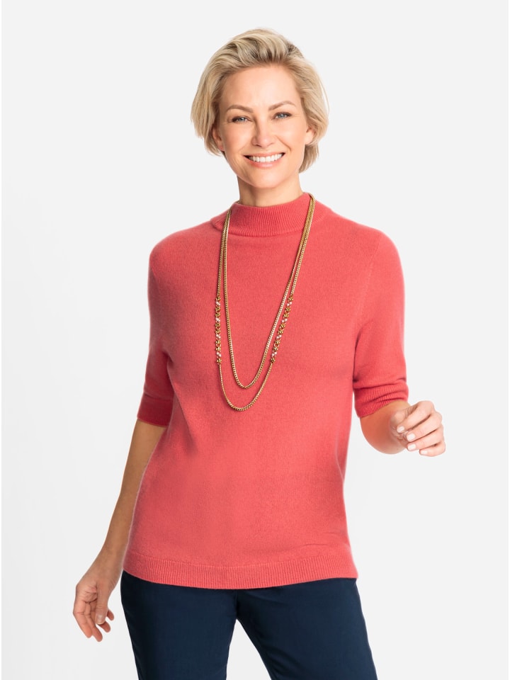 Свитер с воротником-стойкой в цвете коралловый меланж WITT WEIDEN
Свитер с воротником-стойкой в цвете коралловый меланж WITT WEIDEN