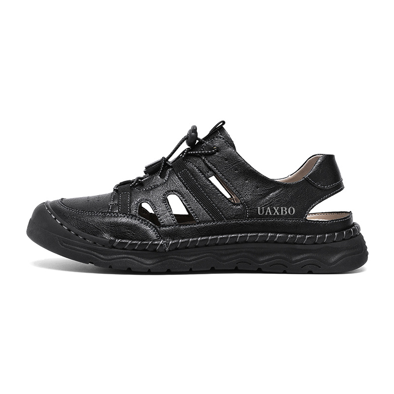 UAXBO Мужские туристические ботинки для речного треккинга черные, цвет Black 
UAXBO Мужские туристические ботинки для речного треккинга черные, цвет Black