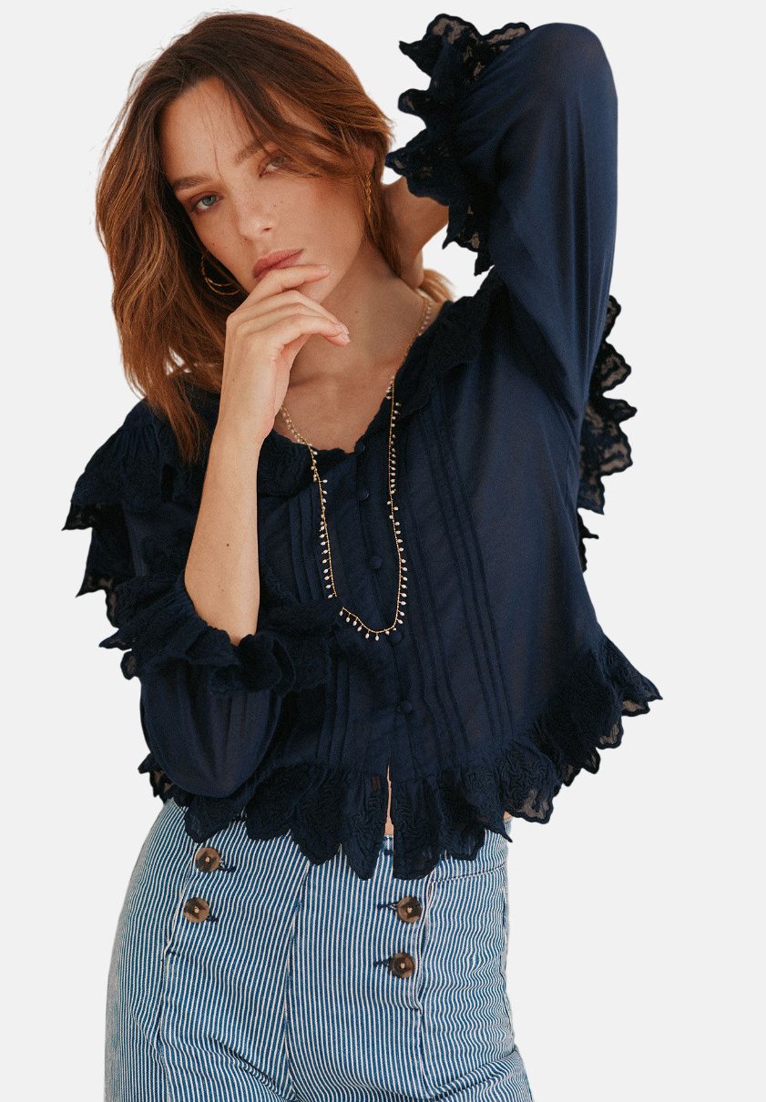 Блуза Hoss Intropia, темно-синий
Блуза Hoss Intropia, темно-синий