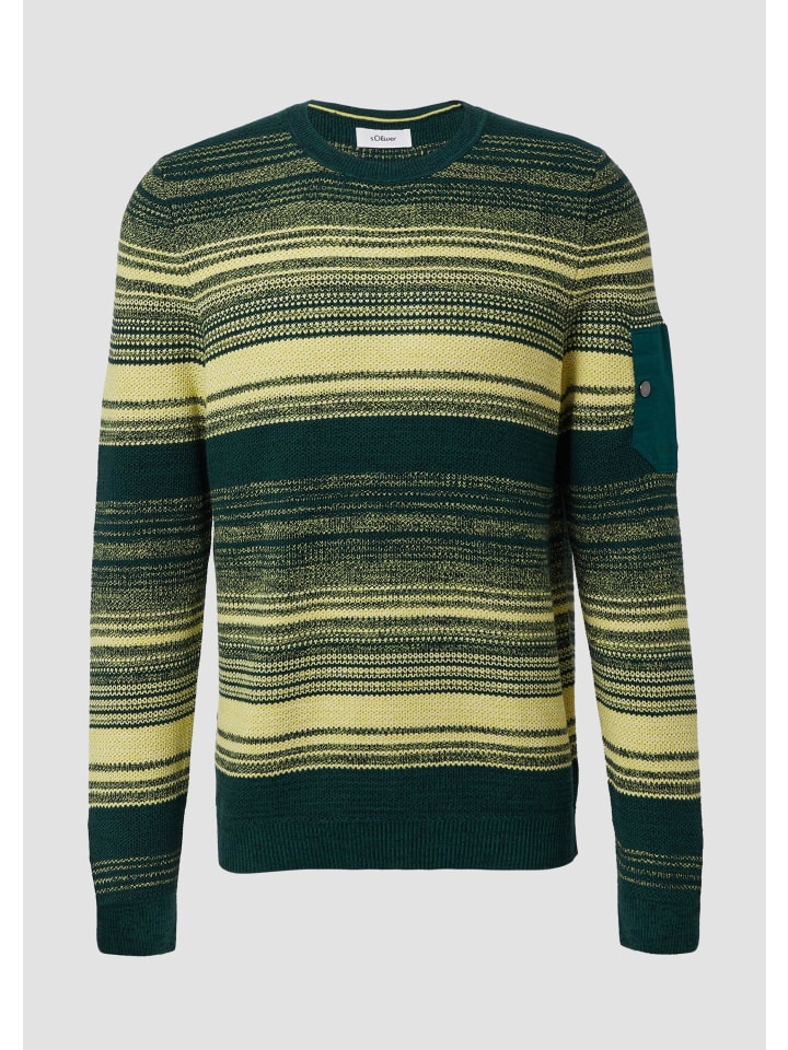 Вязаный свитер цвета 79G1_оливковый зеленый s.Oliver
Вязаный свитер цвета 79G1_оливковый зеленый s.Oliver