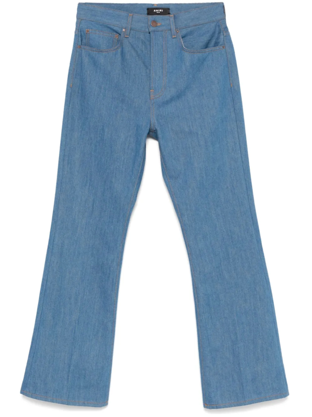 AMIRI расклешенные брюки Crease, синий
AMIRI расклешенные брюки Crease, синий