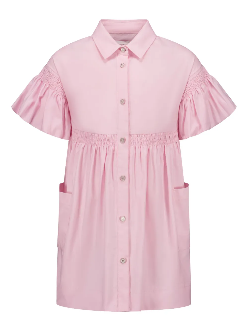 Платье с присборенной вставкой Monnalisa, розовый
Платье с присборенной вставкой Monnalisa, розовый