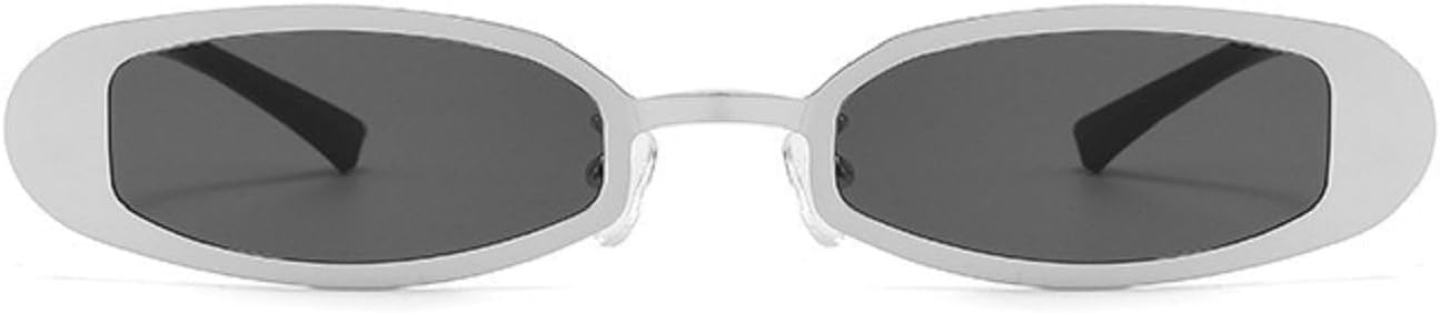 Винтажные металлические солнцезащитные очки «кошачий глаз» неправильной формы, модные дизайнерские очки с защитой от УФ-излучения UV400, мужские солнцезащитные очки в стиле панк QZ1148-9602 Melrose, Silver Grey
Винтажные металлические солнцезащитные очки «кошачий глаз» неправильной формы, модные дизайнерские очки с защитой от УФ-излучения UV400, мужские солнцезащитные очки в стиле панк QZ1148-9602 Melrose, Silver Grey