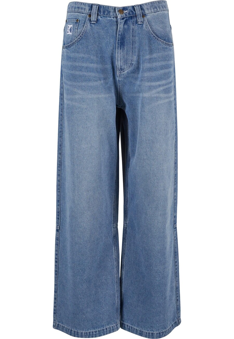 Джинсы с широкими штанинами Karl Kani, синий
Джинсы с широкими штанинами Karl Kani, синий
