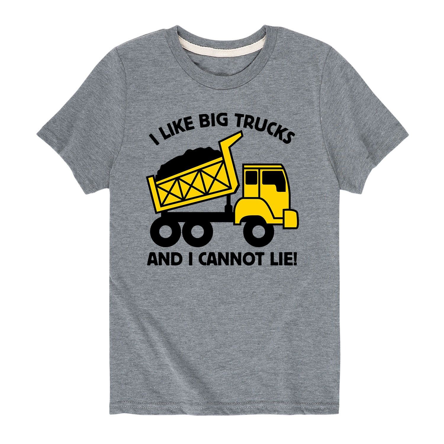 Футболка с рисунком I Like Big Trucks для мальчиков 8–20 лет Licensed Character, серый
Футболка с рисунком I Like Big Trucks для мальчиков 8–20 лет Licensed Character, серый