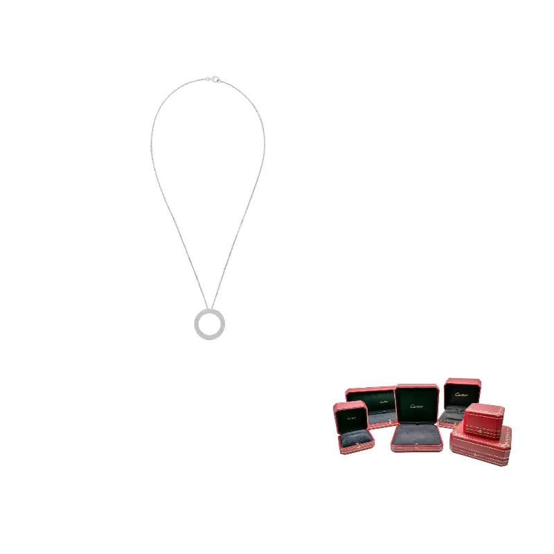 Cartier Белое золото колье Love с бриллиантами
Cartier Белое золото колье Love с бриллиантами