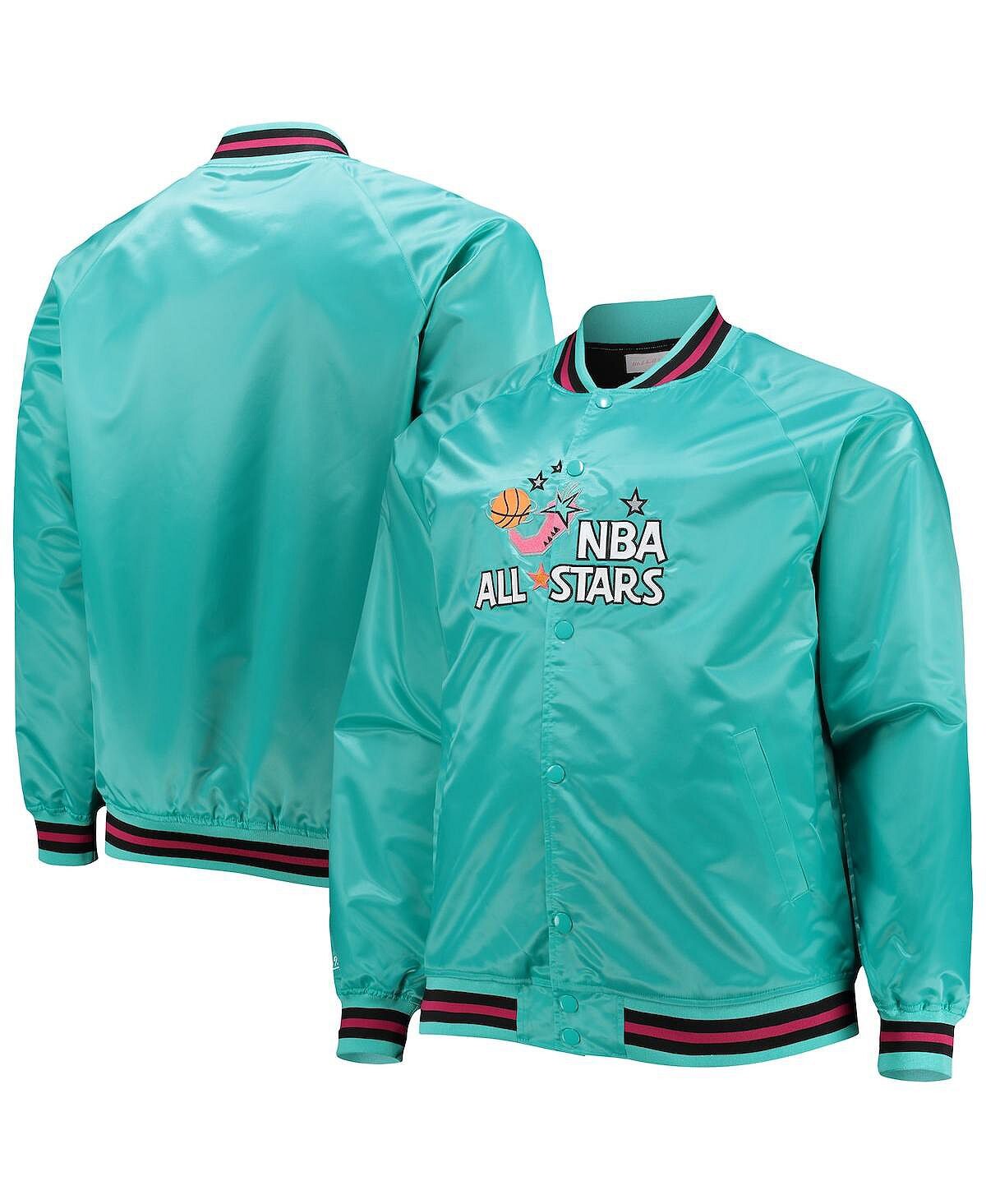 Мужская темно-бирюзовая атласная куртка big and tall 1996 nba all-star game hardwood classics full-snap Mitchell & Ness, бирюзовый
Мужская темно-бирюзовая атласная куртка big and tall 1996 nba all-star game hardwood classics full-snap Mitchell & Ness, бирюзовый
