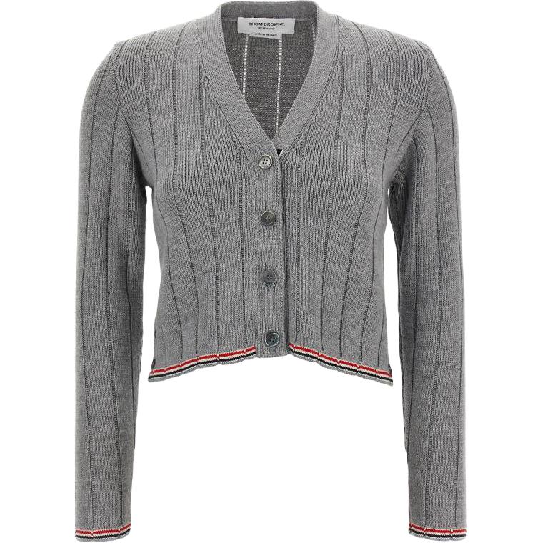 Джемпер вязаный жаккард rwb THOM BROWNE, серый
Джемпер вязаный жаккард rwb THOM BROWNE, серый