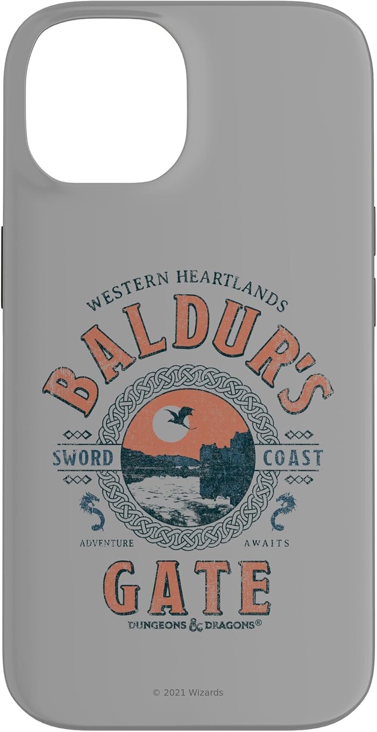 Чехол для iPhone 14 Dungeons & Dragons Adventure Baldur's Gate
Чехол для iPhone 14 Dungeons & Dragons Adventure Baldur's Gate
