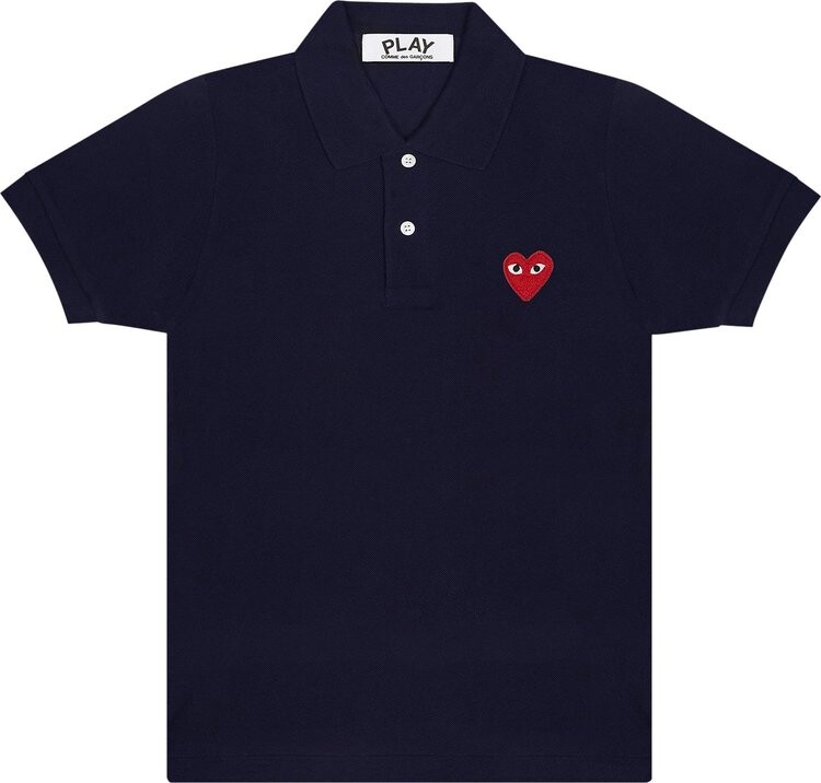 Футболка Comme des Garçons PLAY Emblem Polo Tee 'Navy', синий
Футболка Comme des Garçons PLAY Emblem Polo Tee 'Navy', синий