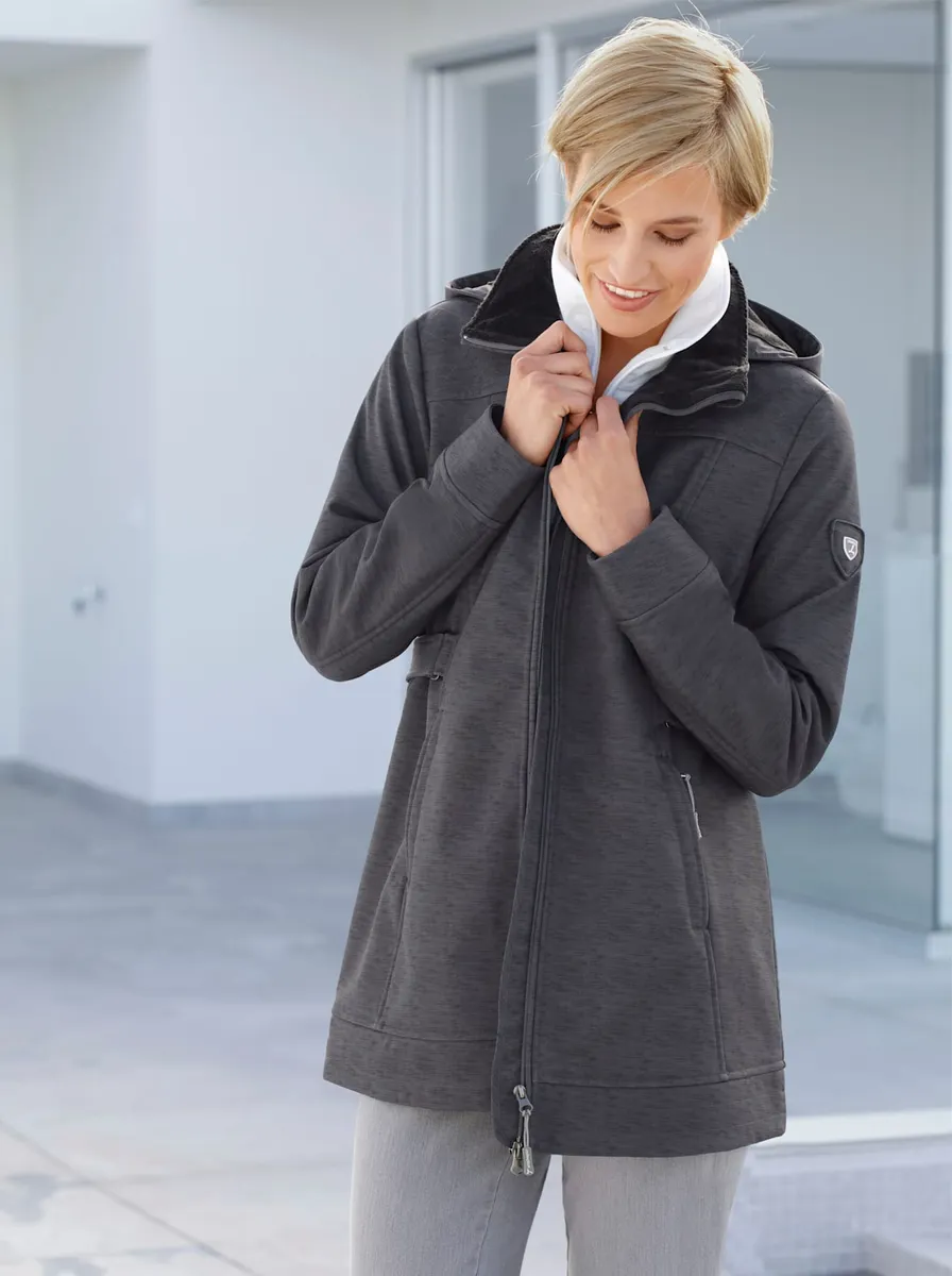 Повседневная куртка из софтшелла с капюшоном Casual Looks, цвет Dunkelgrau-Meliert
Повседневная куртка из софтшелла с капюшоном Casual Looks, цвет Dunkelgrau-Meliert