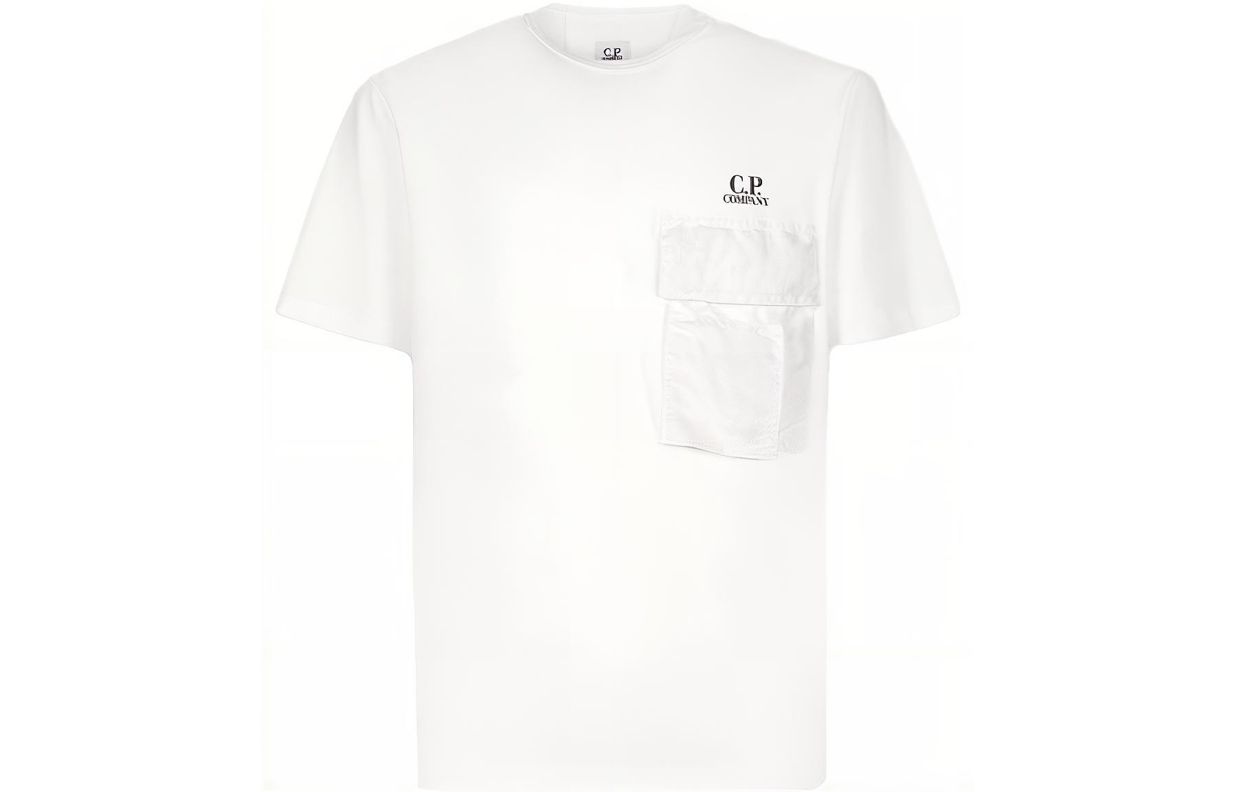 Футболка C.P. Company с принтом логотипа, белая
Футболка C.P. Company с принтом логотипа, белая