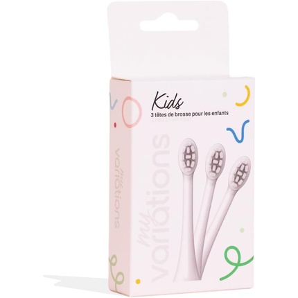 Головки для детской электрической зубной щетки Kids Sonic - Упаковка из 3 шт My Variations
Головки для детской электрической зубной щетки Kids Sonic - Упаковка из 3 шт My Variations