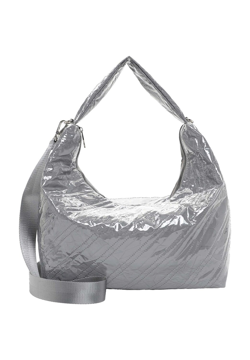 Женская сумка через плечо из искусственной кожи на молнии Emily & Noah, цвет Silver, Серебристый, Женская сумка через плечо из искусственной кожи на молнии Emily & Noah, цвет Silver
Женская сумка через плечо из искусственной кожи на молнии Emily & Noah, цвет Silver, Серебристый, Женская сумка через плечо из искусственной кожи на молнии Emily & Noah, цвет Silver