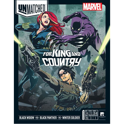 Настольная игра Unmatched Marvel: For King And Country Restoration Games
Настольная игра Unmatched Marvel: For King And Country Restoration Games