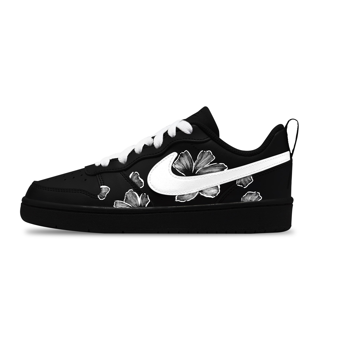 Кроссовки для скейтбординга Court Borough White Flower Slip Resistant Abrasion Resistant низкие детские Unisex Nike, черный
Кроссовки для скейтбординга Court Borough White Flower Slip Resistant Abrasion Resistant низкие детские Unisex Nike, черный