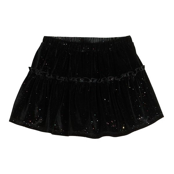 Детская юбка-шорты из велюра для девочек Jumping Beans, Black Luxe
Детская юбка-шорты из велюра для девочек Jumping Beans, Black Luxe