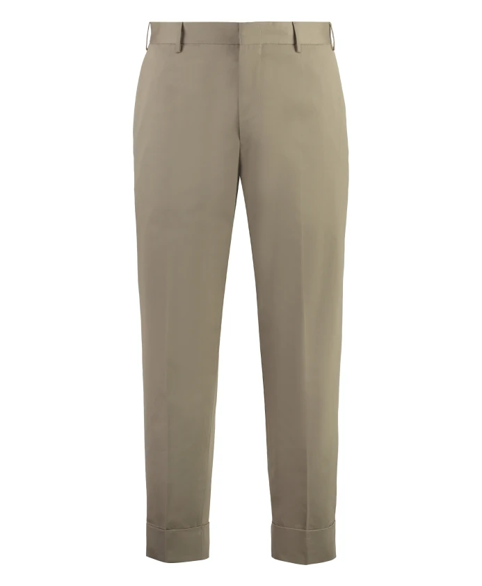 Хлопковые брюки с карманами Pt Torino, бежевый
Хлопковые брюки с карманами Pt Torino, бежевый