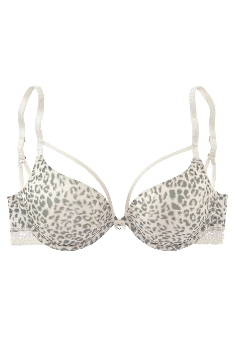 Бюстгальтер с эффектом пуш-ап Lascana, белый
Бюстгальтер с эффектом пуш-ап Lascana, белый