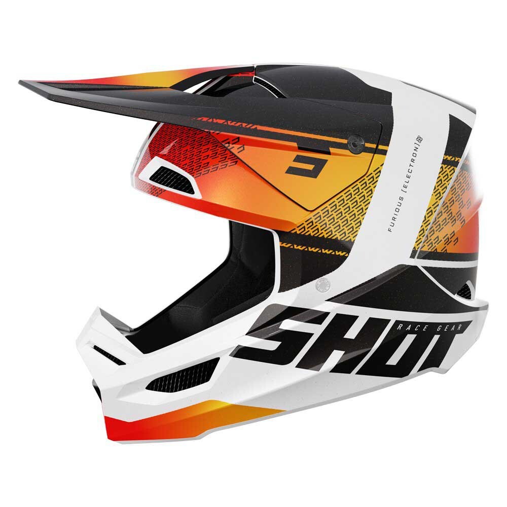 Шлем для мотокросса Shot Furious Electron, разноцветный
Шлем для мотокросса Shot Furious Electron, разноцветный