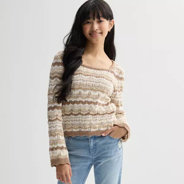 Детский вязаный свитер с длинным рукавом для девочек 7-20 Limited Too, цвет neutral
Детский вязаный свитер с длинным рукавом для девочек 7-20 Limited Too, цвет neutral