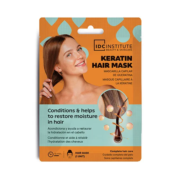 Увлажняющая маска для волос Keratin Hair Mask Idc Institute, 25 g
Увлажняющая маска для волос Keratin Hair Mask Idc Institute, 25 g