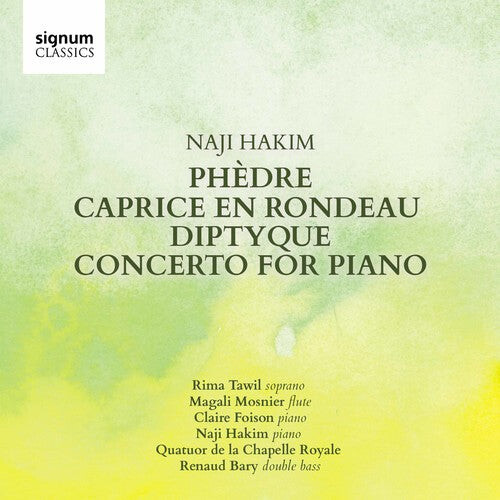 CD диск Hakim / Tawil / Bary: Naji Hakim: Phedre, Caprice en Rondeau
CD диск Hakim / Tawil / Bary: Naji Hakim: Phedre, Caprice en Rondeau