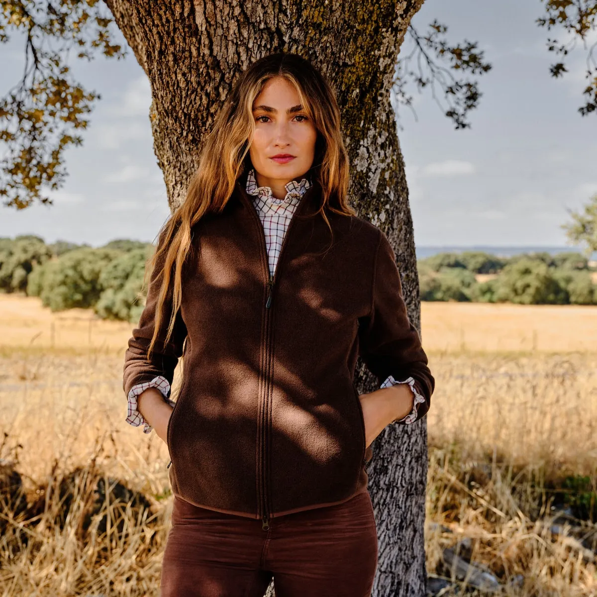 Женская базовая флисовая куртка Verhunt, коричневый
Женская базовая флисовая куртка Verhunt, коричневый