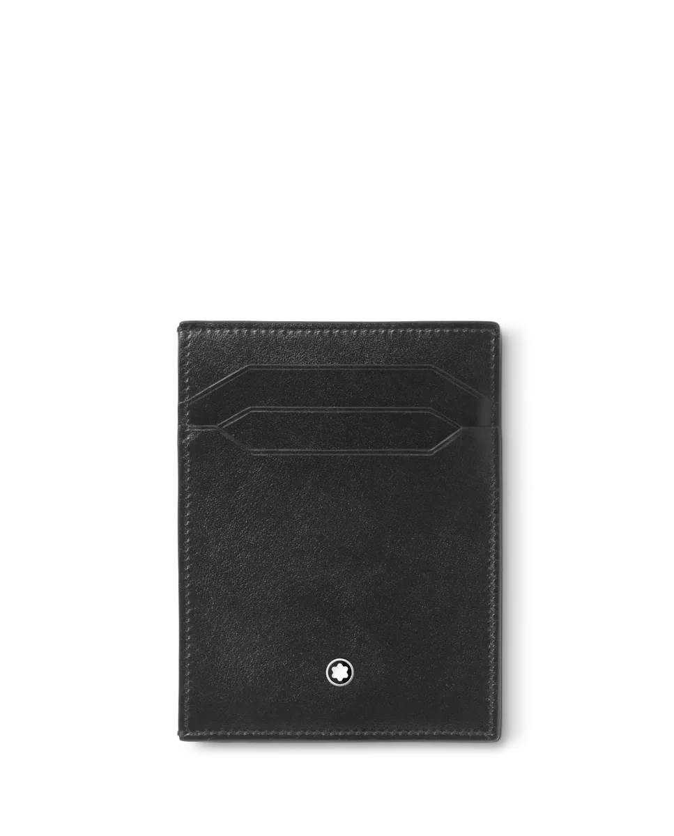 Черная кожаная визитница унисекс Montblanc, чёрный
Черная кожаная визитница унисекс Montblanc, чёрный