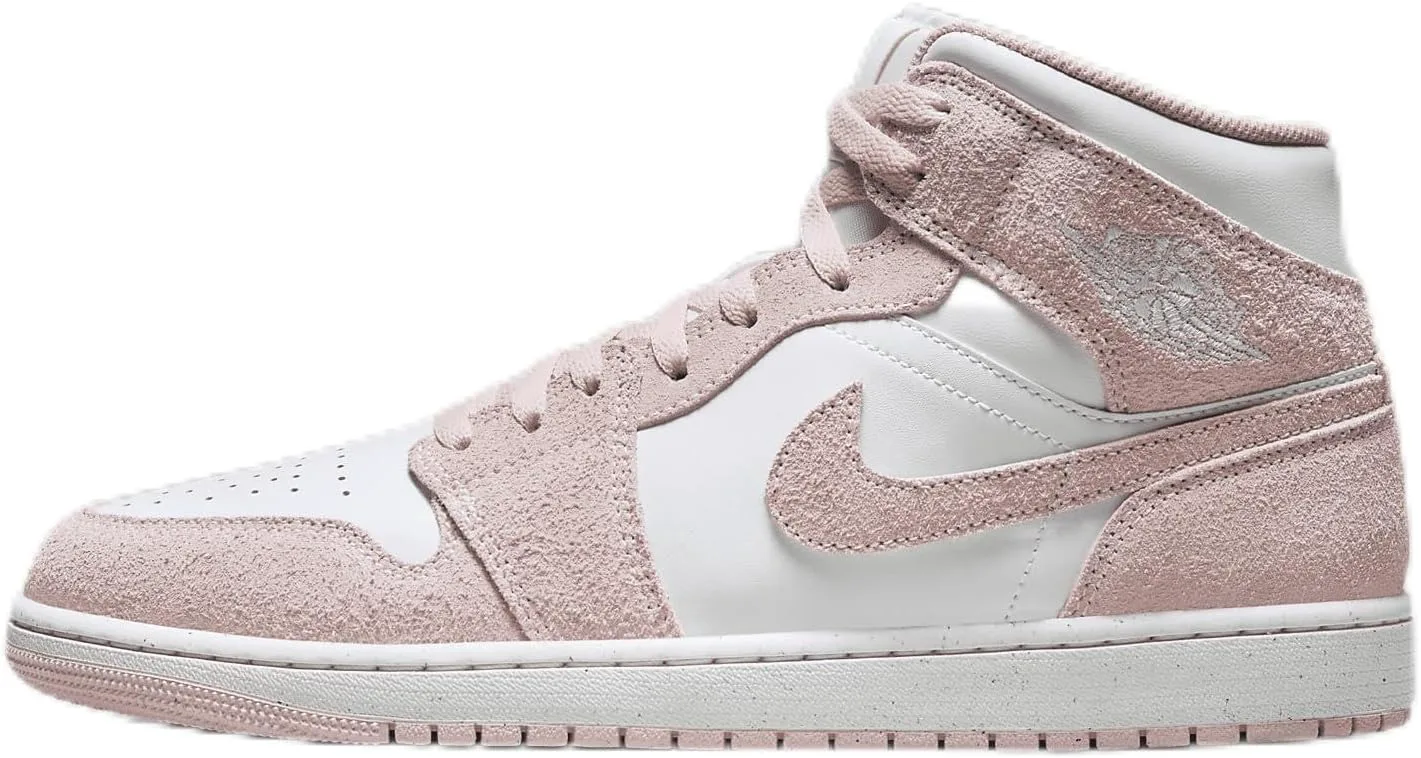 Мужские кроссовки Nike Air Jordan 1 Mid SE, белый/розовый
Мужские кроссовки Nike Air Jordan 1 Mid SE, белый/розовый