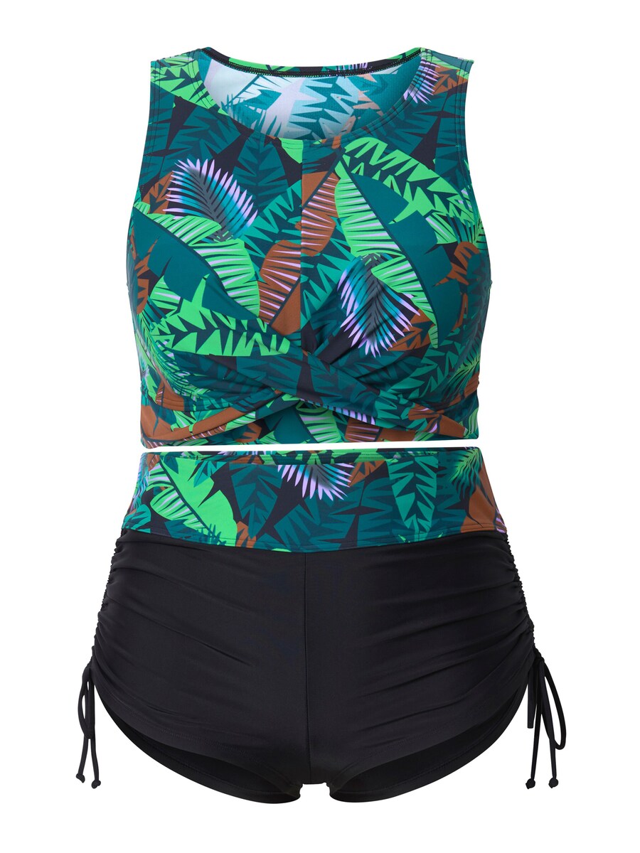 Бикини с высоким воротом Ulla Popken, черный
Бикини с высоким воротом Ulla Popken, черный