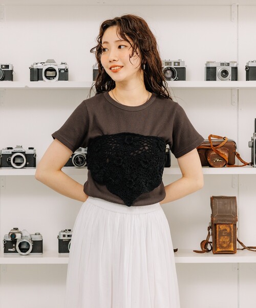 Футболка мини с вафельным рисунком и полосками FREAK'S STORE, серый
Футболка мини с вафельным рисунком и полосками FREAK'S STORE, серый