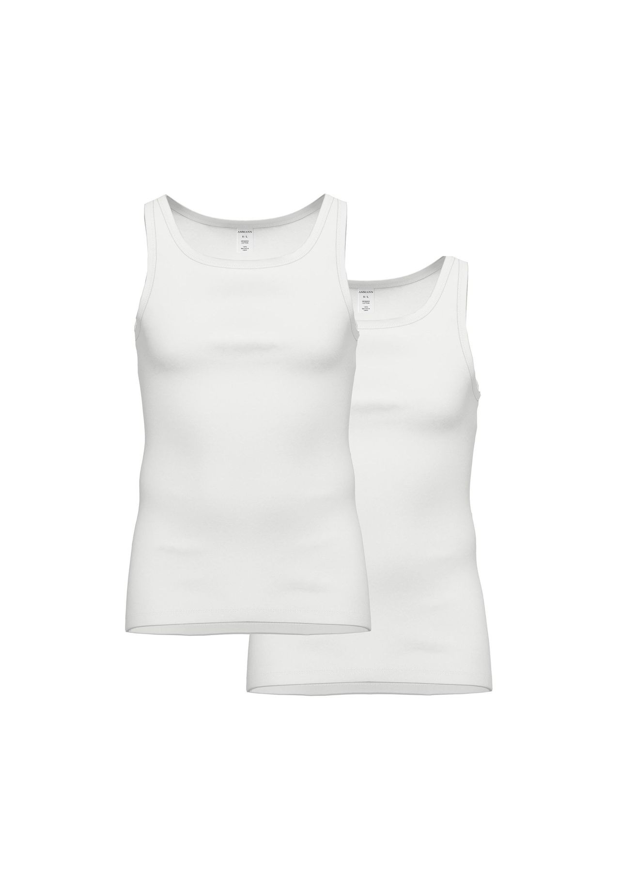 Майки мужские, упаковка 2 шт - тонкая резинка, удлиненная спинка, хлопок AMMANN, белый
Майки мужские, упаковка 2 шт - тонкая резинка, удлиненная спинка, хлопок AMMANN, белый