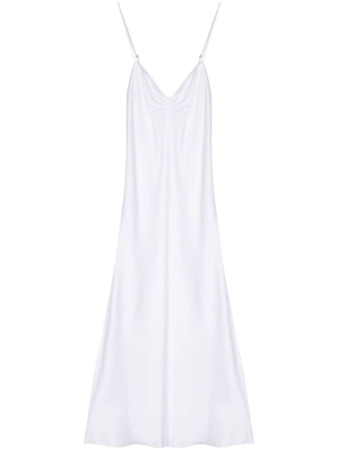 Платье миди из плиссированного атласа Forte Forte, белый
Платье миди из плиссированного атласа Forte Forte, белый