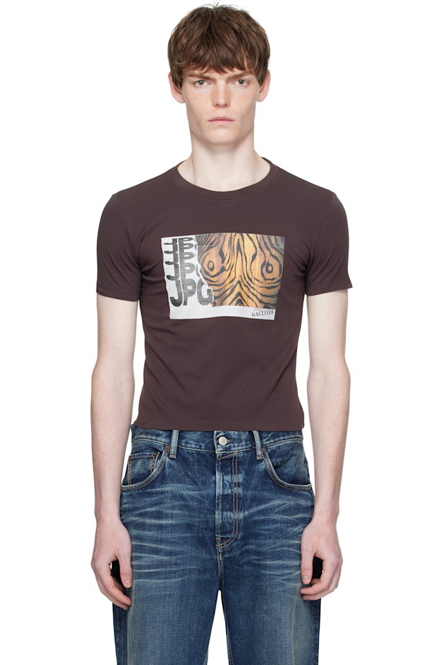 Футболка с принтом под дерево Jean Paul Gaultier, мультиколор
Футболка с принтом под дерево Jean Paul Gaultier, мультиколор