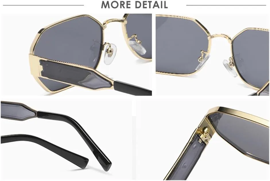 Солнцезащитные очки 2027 года для женщин и мужчин, шестиугольные солнцезащитные очки для женщин, винтажные очки, защита от ультрафиолета UV400 MTZJH, Gold Black
Солнцезащитные очки 2027 года для женщин и мужчин, шестиугольные солнцезащитные очки для женщин, винтажные очки, защита от ультрафиолета UV400 MTZJH, Gold Black