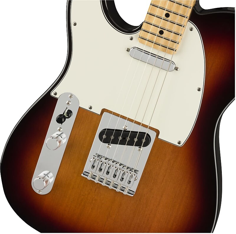 Fender Player Telecaster для левшей - 3 Tone Sunburst с кленовой накладкой на гриф Player Telecaster Left-handed
Fender Player Telecaster для левшей - 3 Tone Sunburst с кленовой накладкой на гриф Player Telecaster Left-handed
