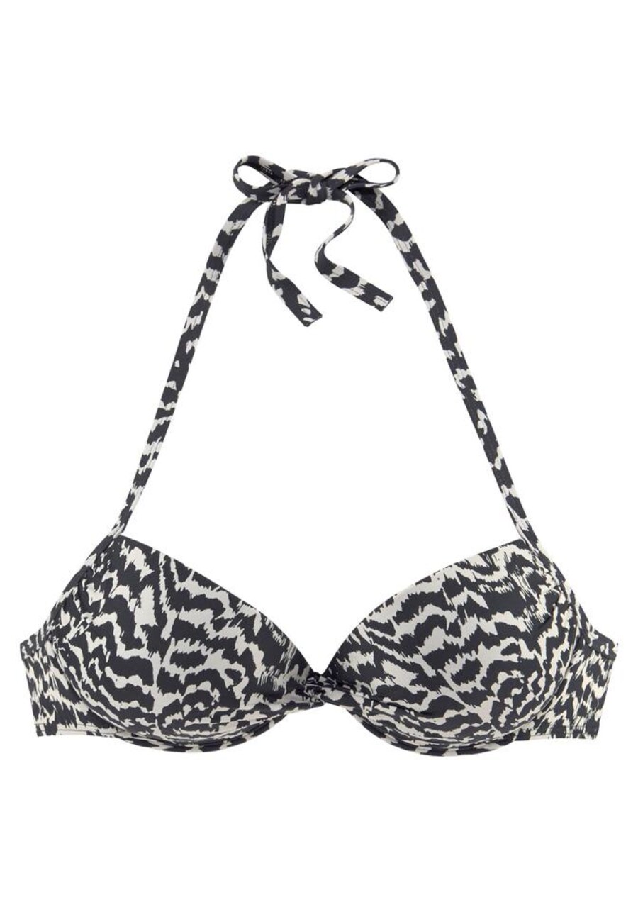 Футболка-топ бикини LASCANA, Black
Футболка-топ бикини LASCANA, Black