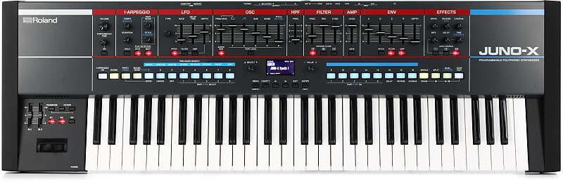 61-клавишный синтезатор Roland Juno-X
61-клавишный синтезатор Roland Juno-X