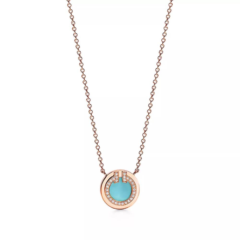 Кулон с цепочкой Tiffany & Co. Diamond And Turquoise Circle 16-18, розовое золото с бриллиантами
Кулон с цепочкой Tiffany & Co. Diamond And Turquoise Circle 16-18, розовое золото с бриллиантами