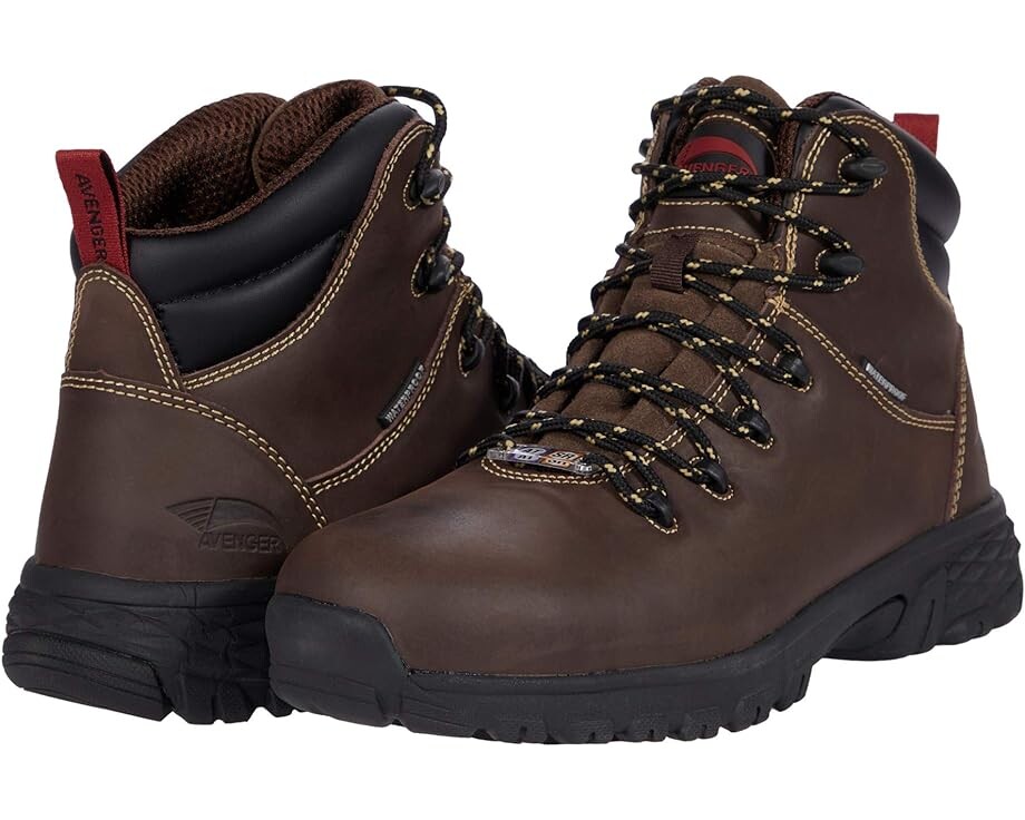Ботинки Avenger Work Boots Flight 6" AT, коричневый
Ботинки Avenger Work Boots Flight 6" AT, коричневый