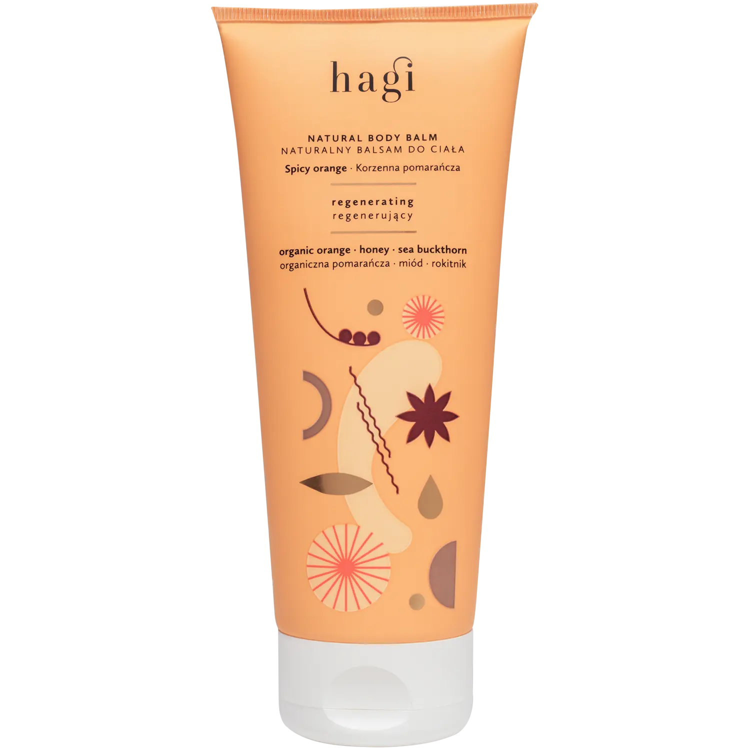 Hagi Korzenna Pomarańcza лосьон для тела, 200 мл
Hagi Korzenna Pomarańcza лосьон для тела, 200 мл