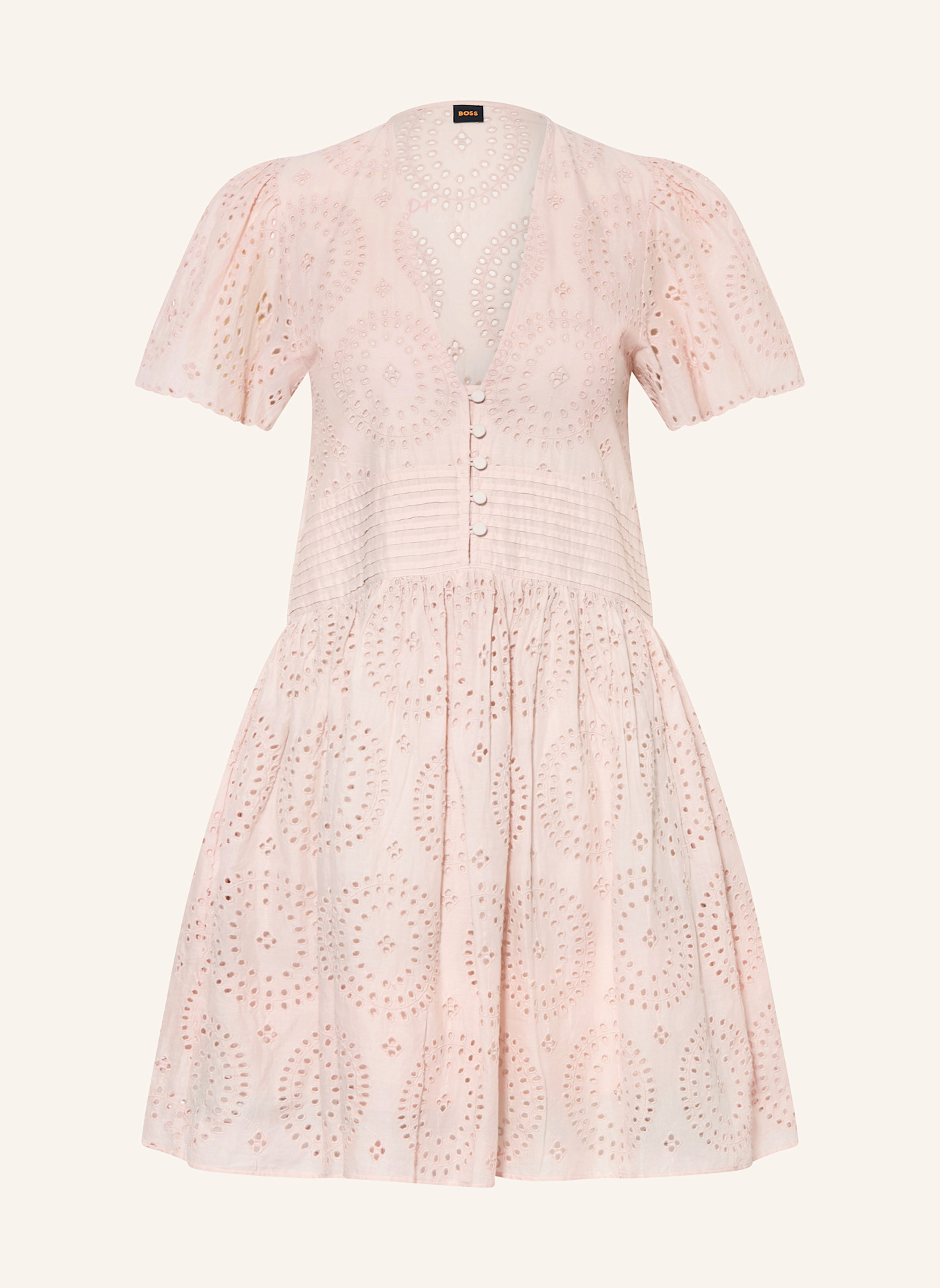 Платье Деброди из ажурного кружева Boss, розовый
Платье Деброди из ажурного кружева Boss, розовый