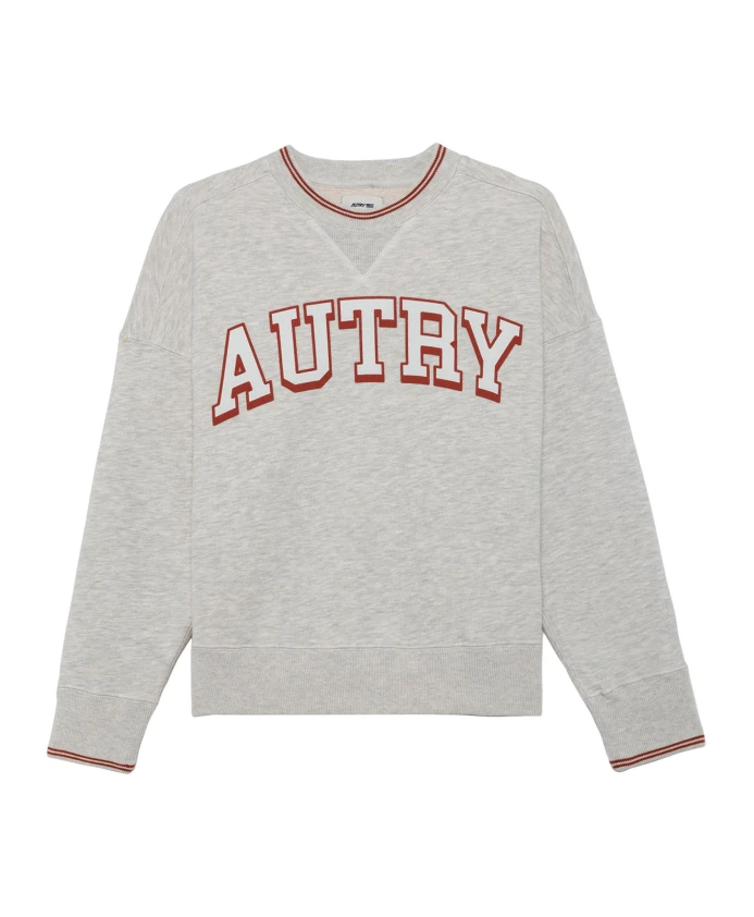 Полосатый свитер с круглым вырезом, серый Autry, серый
Полосатый свитер с круглым вырезом, серый Autry, серый